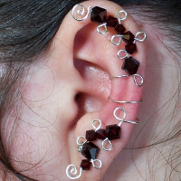 Bloodvine Vined Ear-Cuff Image: Bloodvine Vined Ear-Cuff