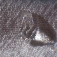 Image: Clear (Birthstone: Diamond, April) Briolette